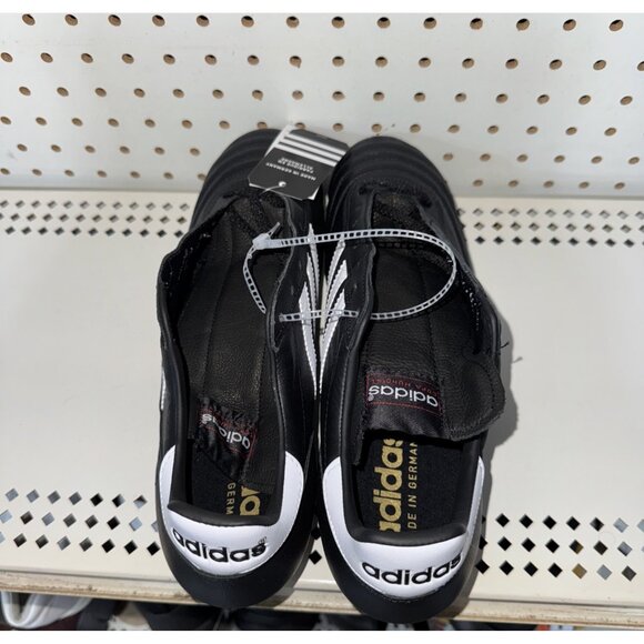 Adidas Copa Mundial FG Mens Leather Soccer Cleats Size 10.5 Black White 015110 - Picture 2 of 9